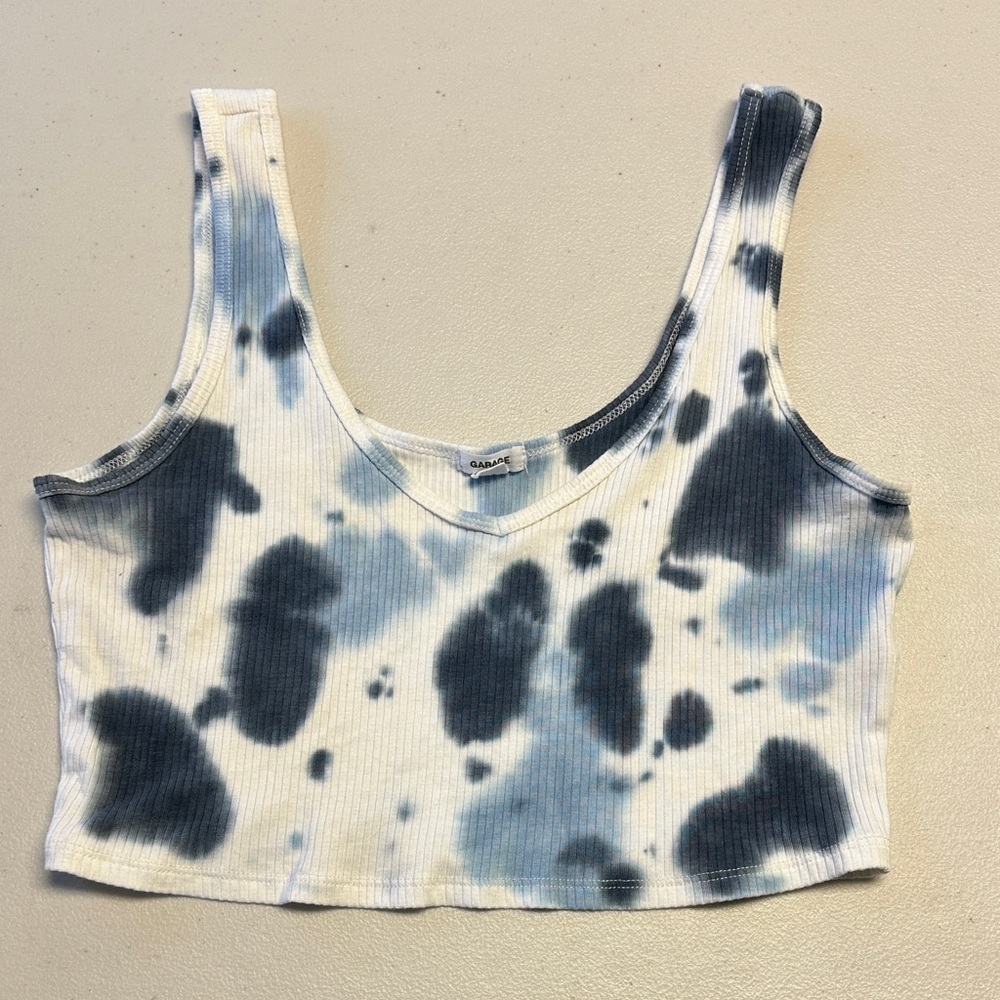 Garage Tie-Dye Cropped Tank